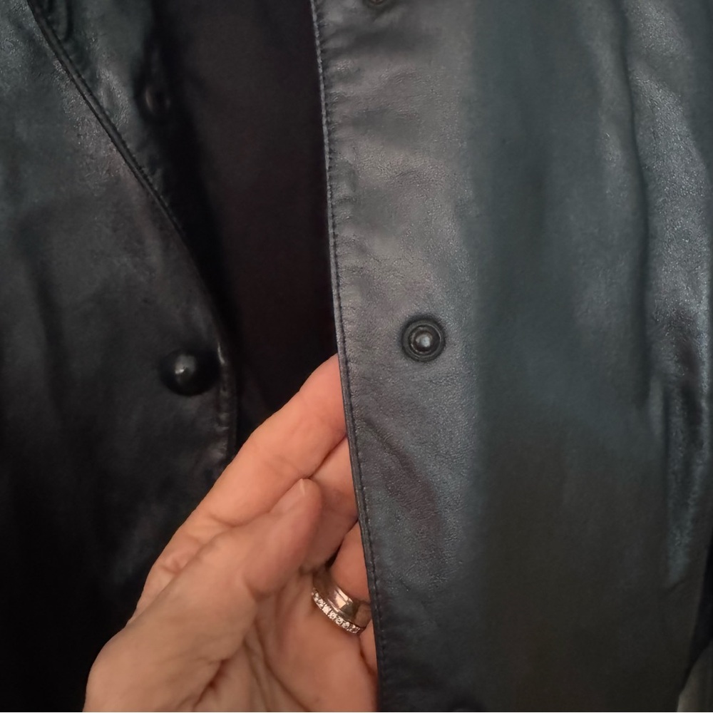 Giorgio Armani 100% Lamb Leather Women's Jacket - Picture 16 of 16